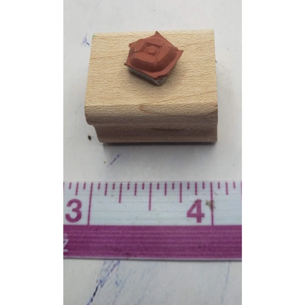 Lot of 5 Hand Drawn Symbols & Lines Stampin Up Wood Mounted Rubber Stamps